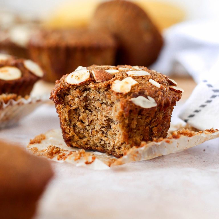 Almond Flour Banana Muffins