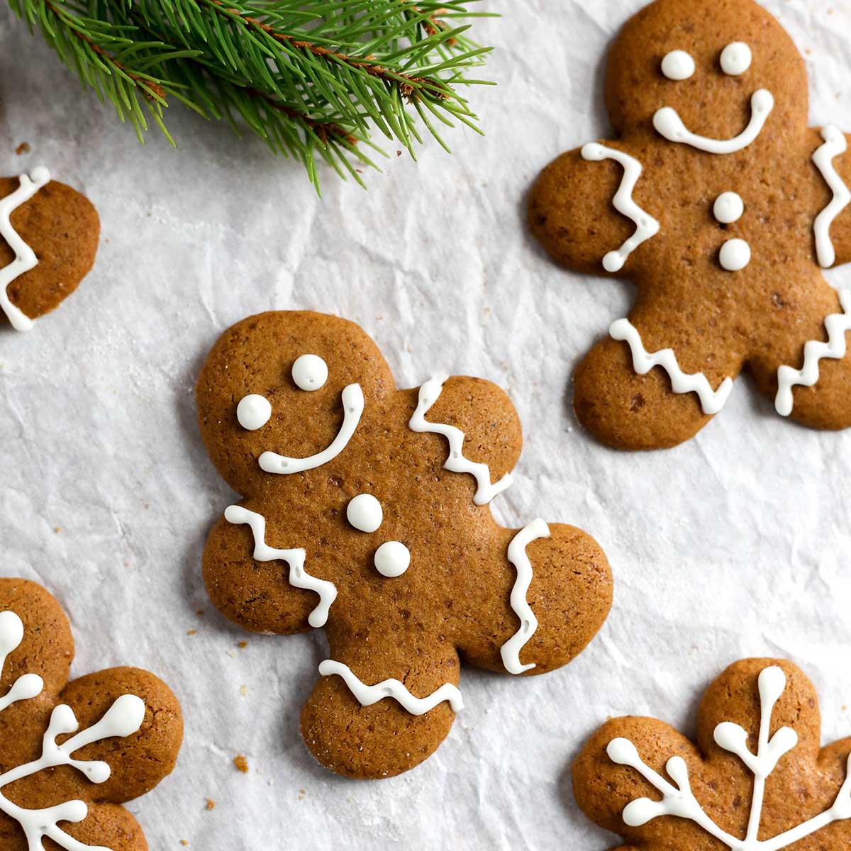 Gluten Free Gingerbread Cookies 