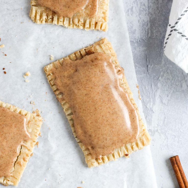 Vegan Cinnamon Pop Tarts
