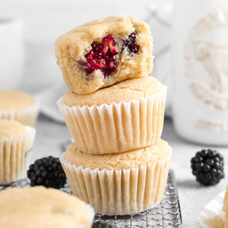 Vegan Blackberry Muffins